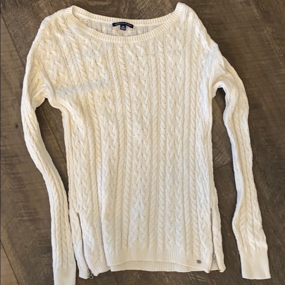 American Eagle Rib Knit Sweater